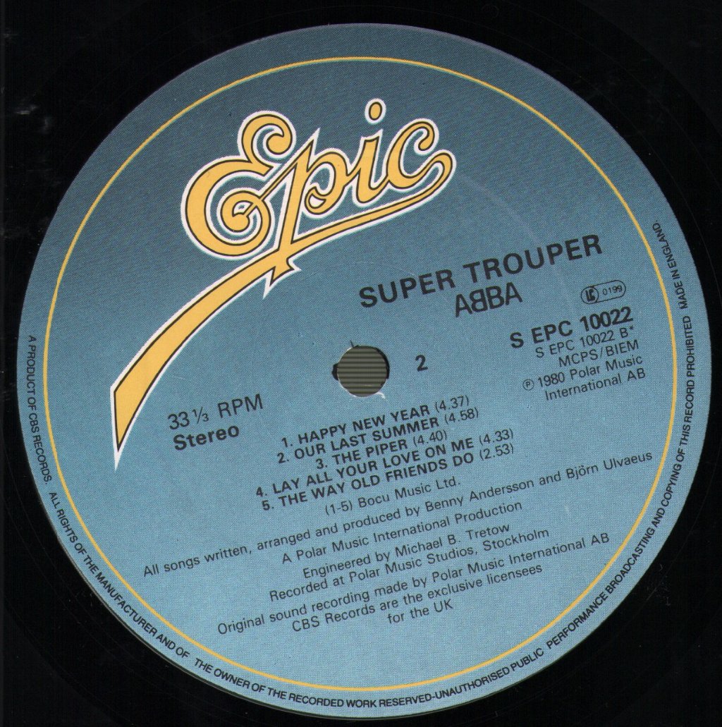 ABBA - Super Trouper - Lp