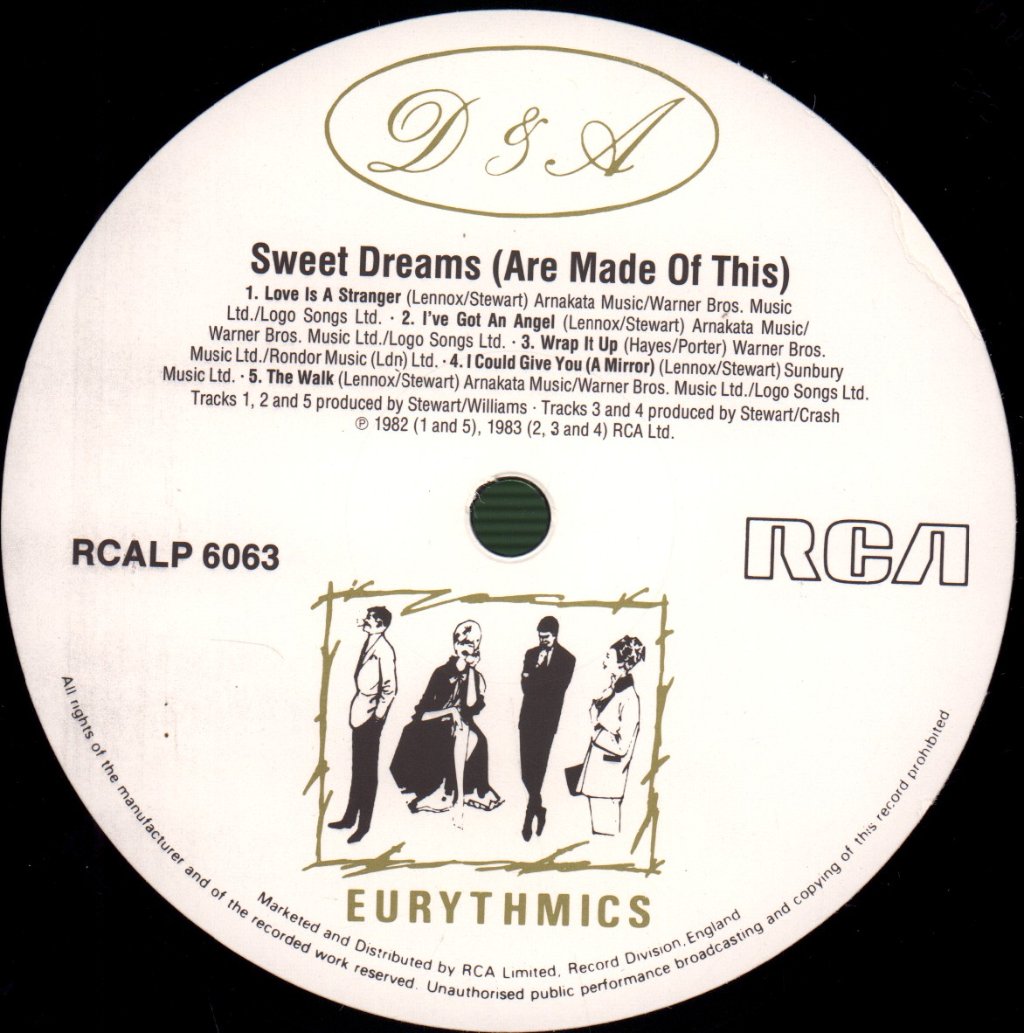 Eurythmics - Sweet Dreams - Lp