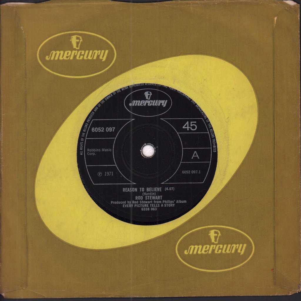 Rod Stewart - Reason To Believe - 7 Inch