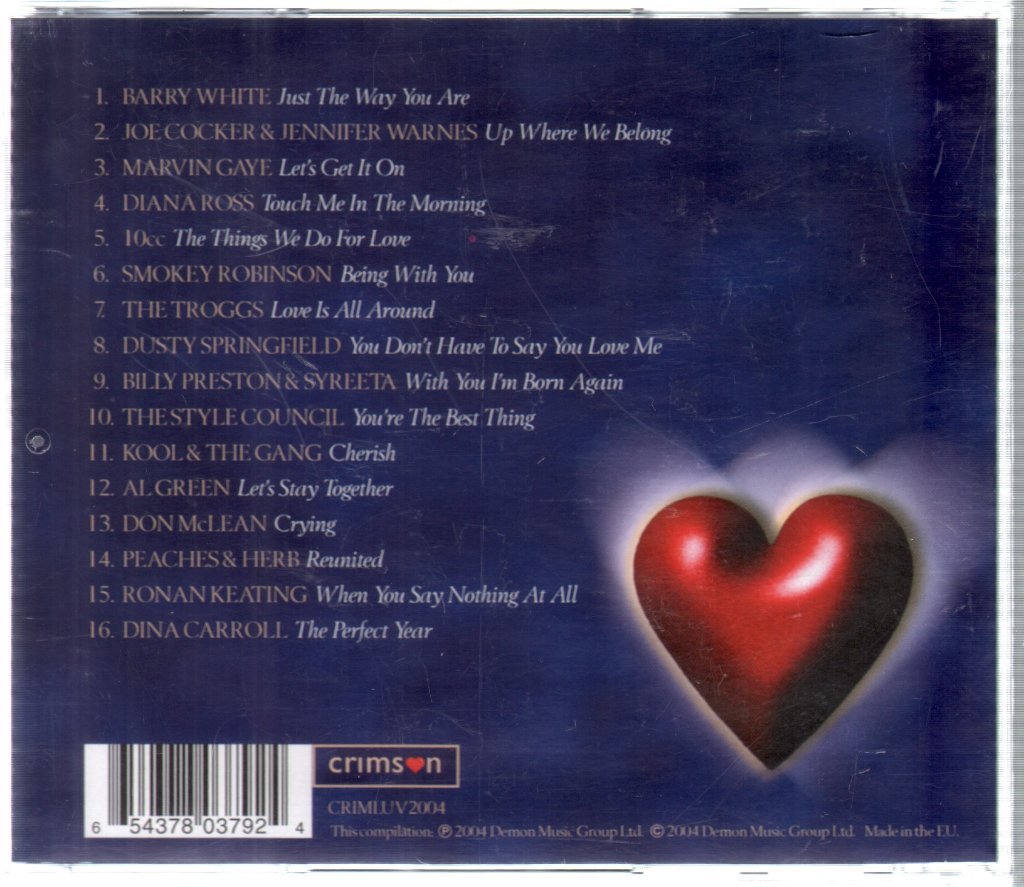 Various Artists - It's Love - Sixteen Romantic Classics - Cd