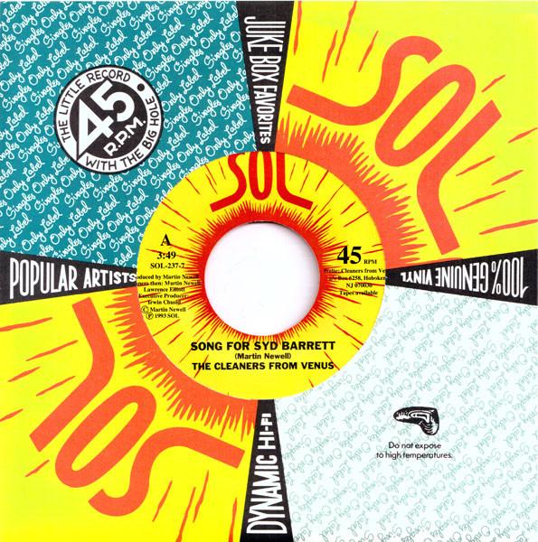 Cleaners From Venus - Song For Syd Barrett - 7 Inch