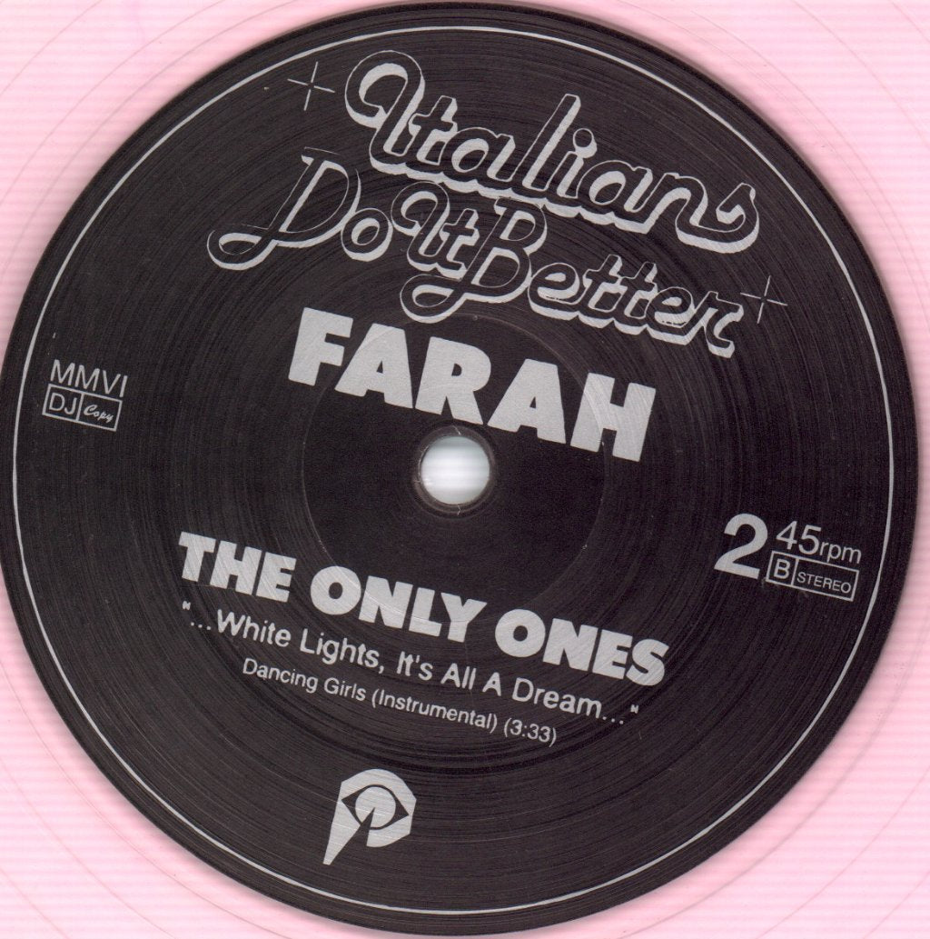 Farah - Only Ones - 12 Inch