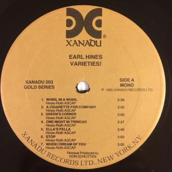 Earl Hines - Varieties! - Lp