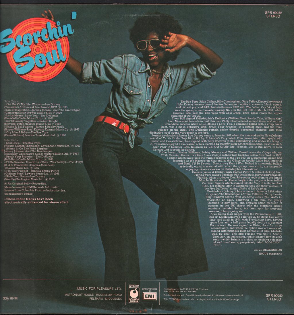 Various Artists - Scorchin' Soul - Lp