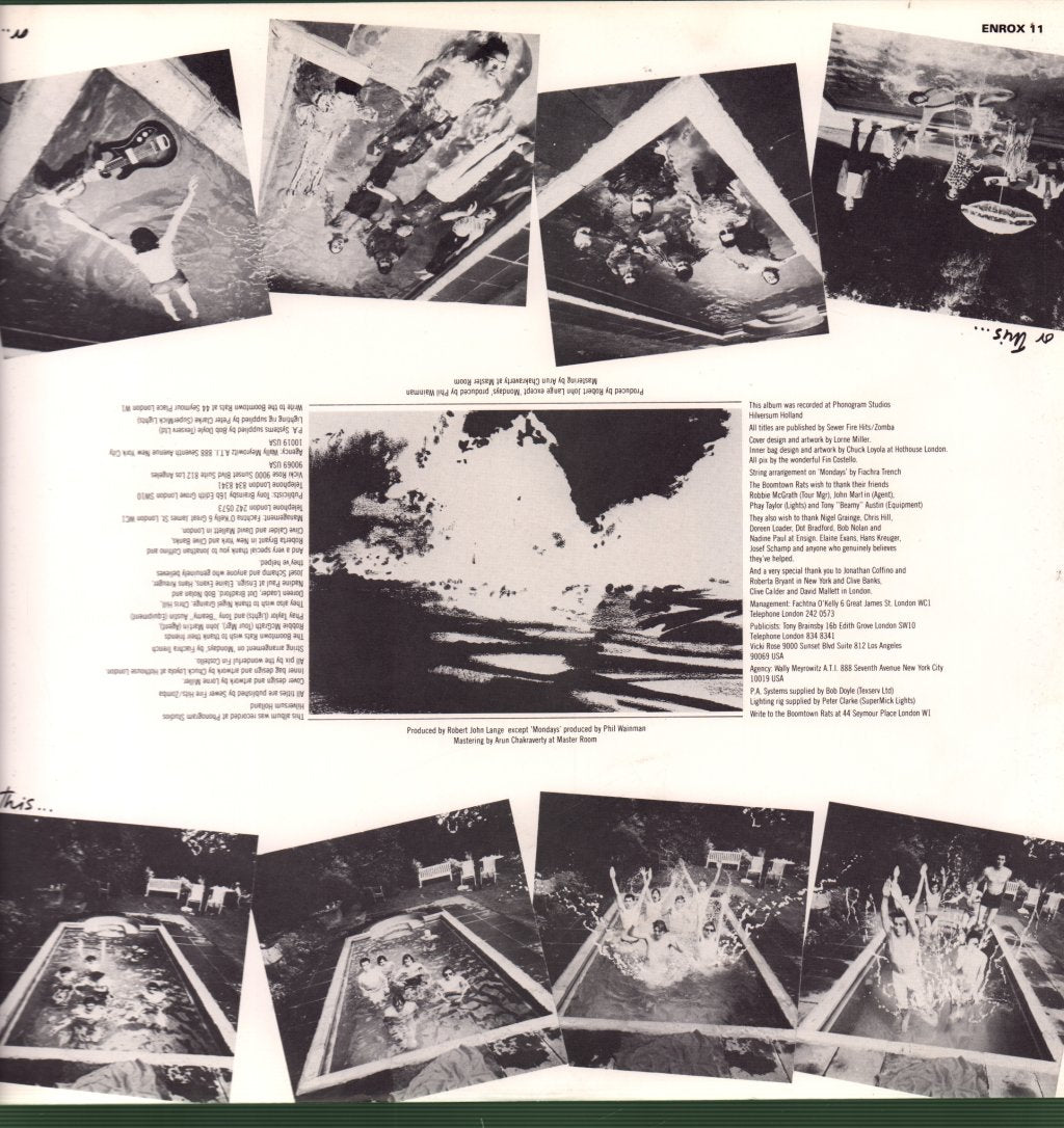 Boomtown Rats - Fine Art Of Surfacing - Lp