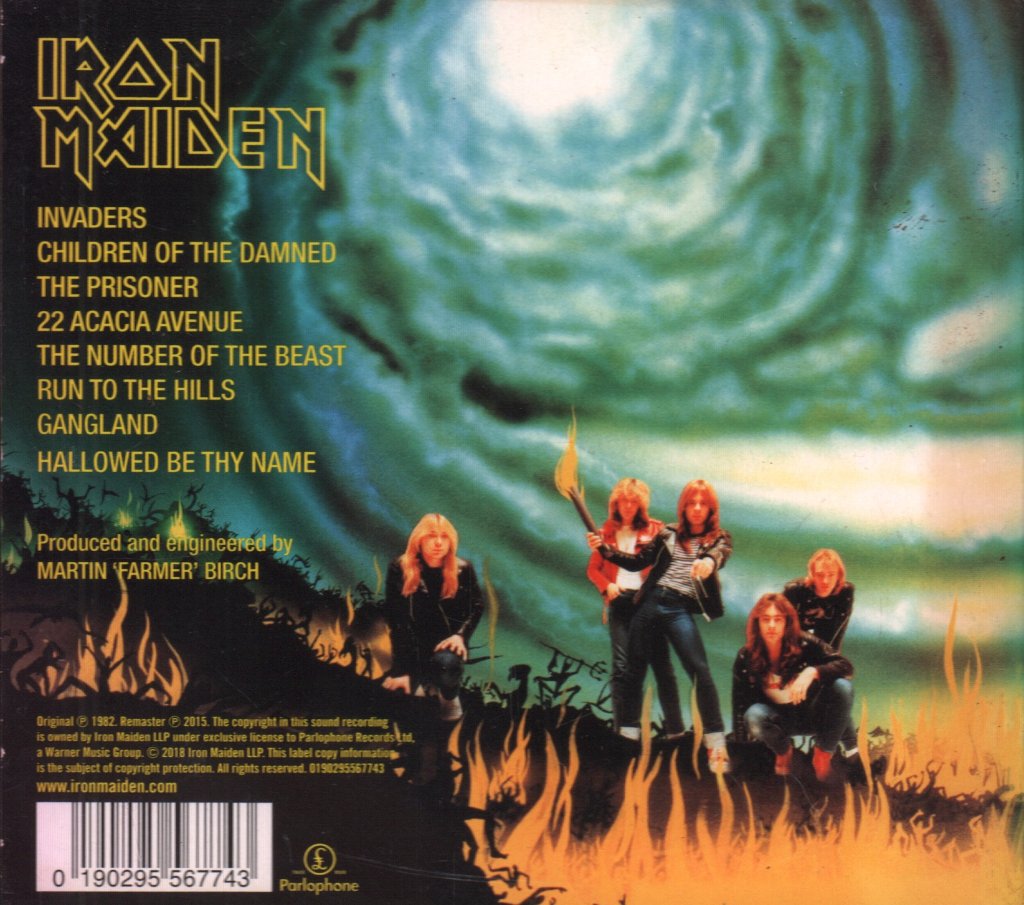 Iron Maiden - Number Of The Beast - Cd