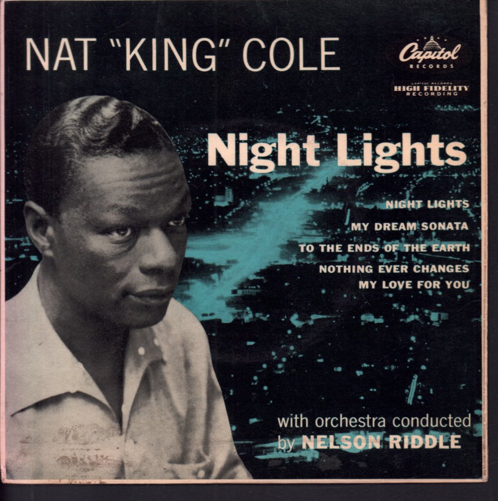 Nat King Cole - Night Lights - 7 Inch