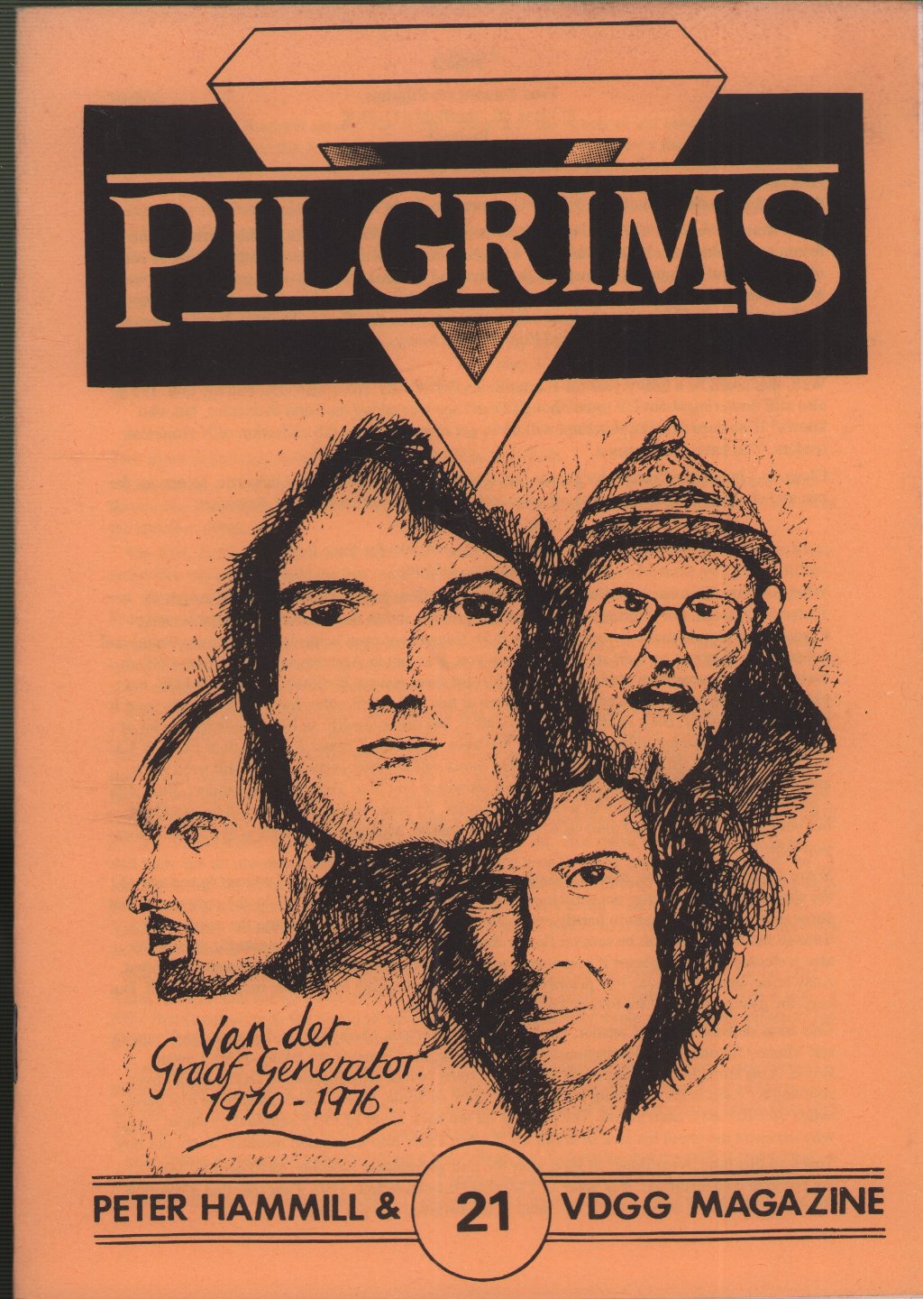 Peter Hammill and Van Der Graaf Generator - Pilgrims 21 - Fanzine