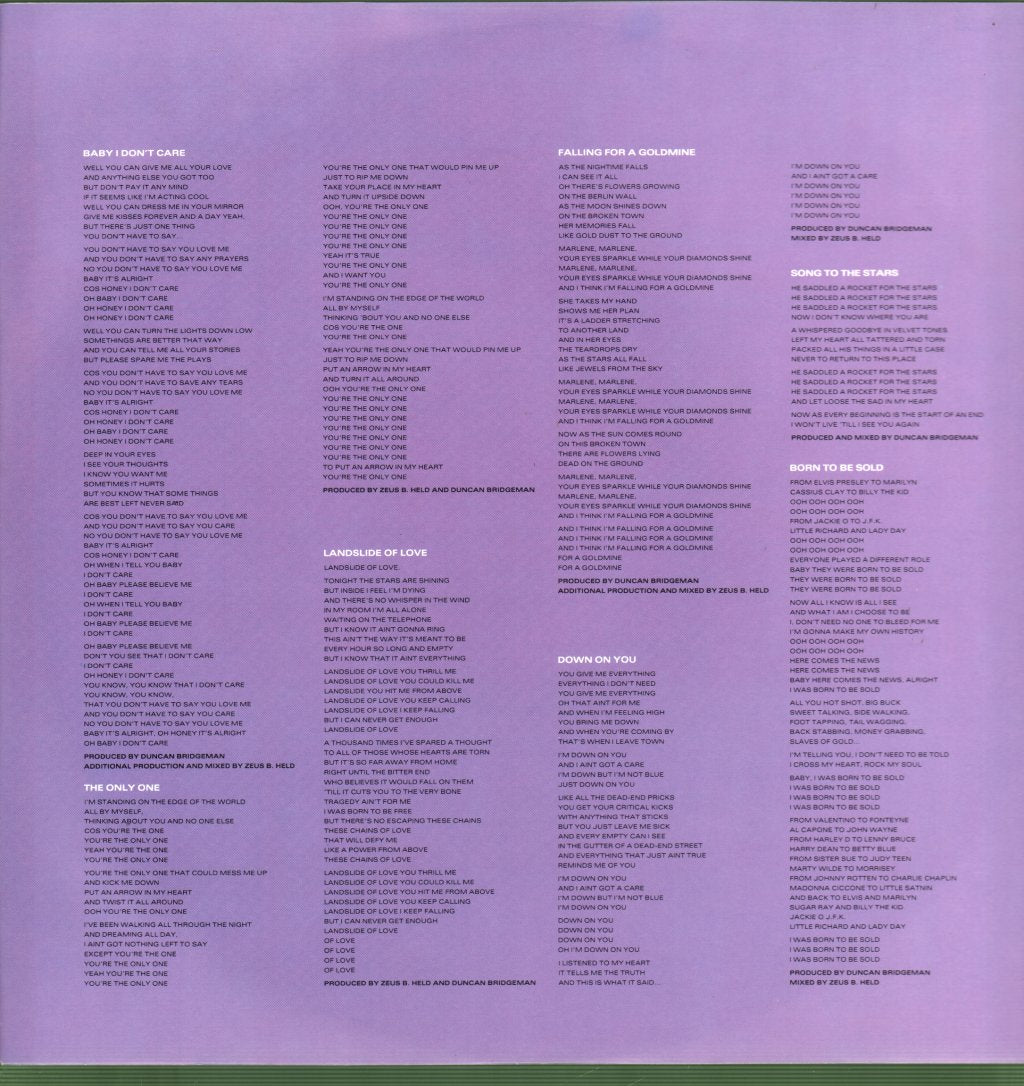 Transvision Vamp - Velveteen - Lp