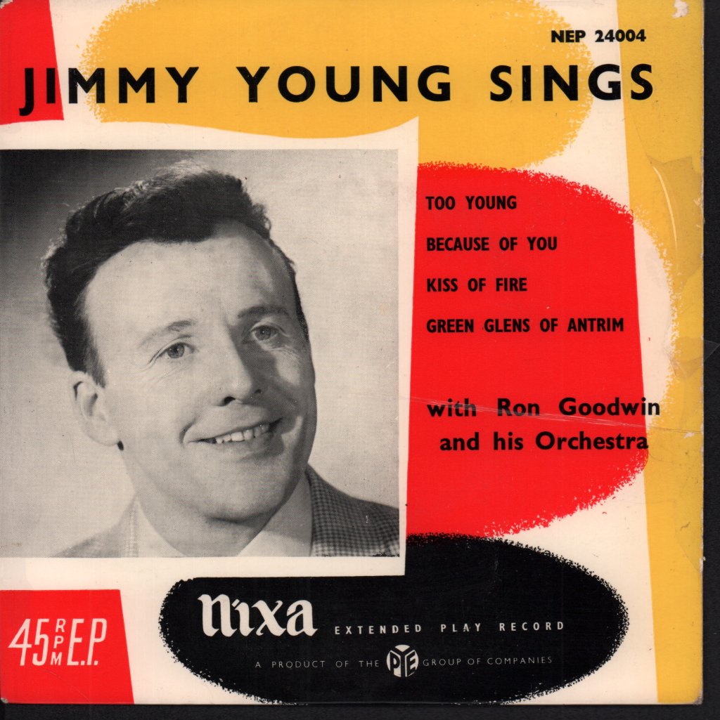Jimmy Young with Ron Goodwin And His Orchestra - Jimmy Young Sings - 7 Inch
