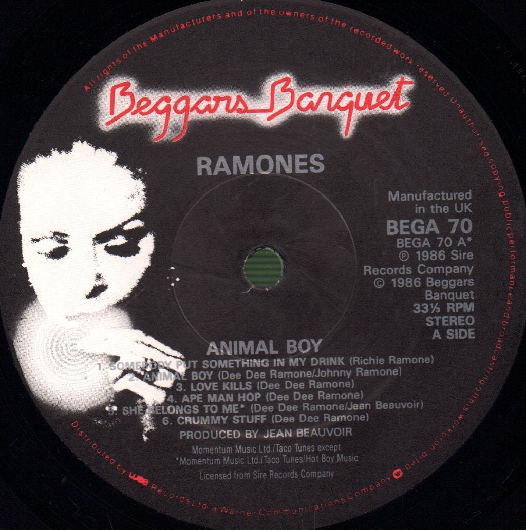 Ramones - Animal Boy - Lp