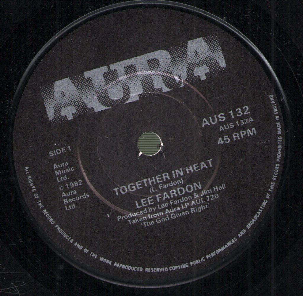 Lee Fardon - Together In Heat - 7 Inch