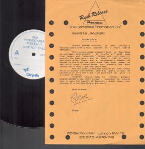Gloria Gaynor - Strive - 12 Inch