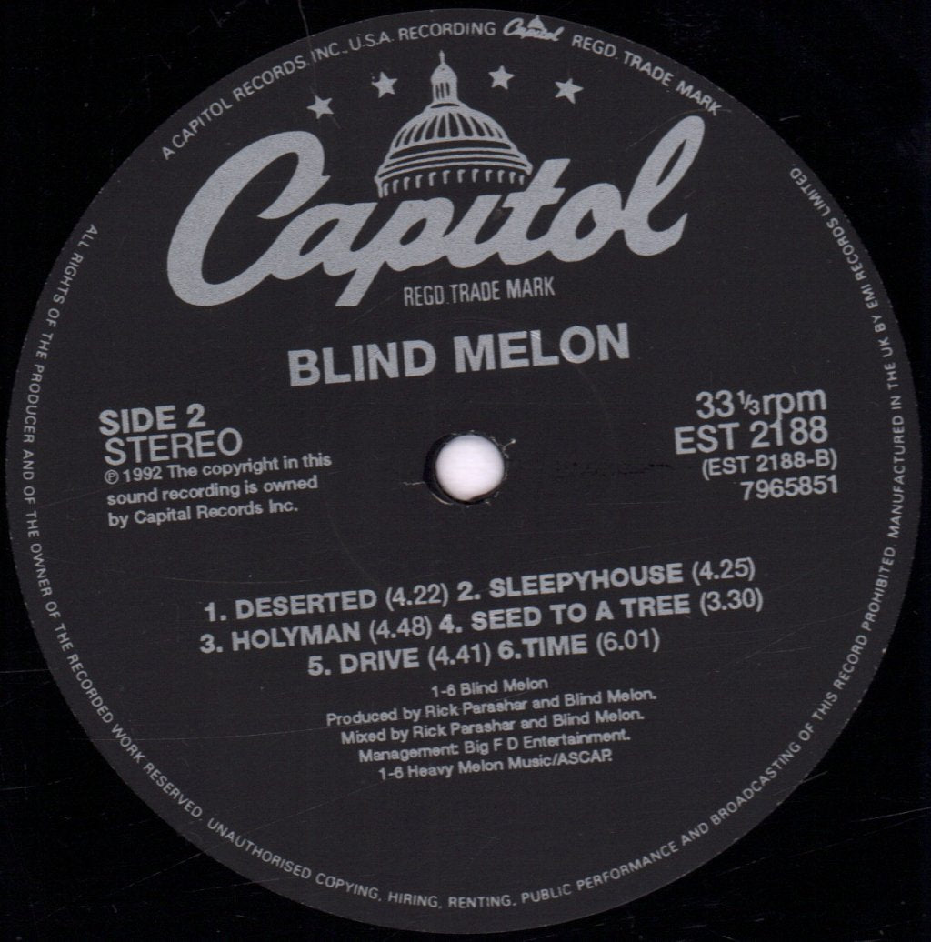 Blind Melon - Blind Melon - Lp