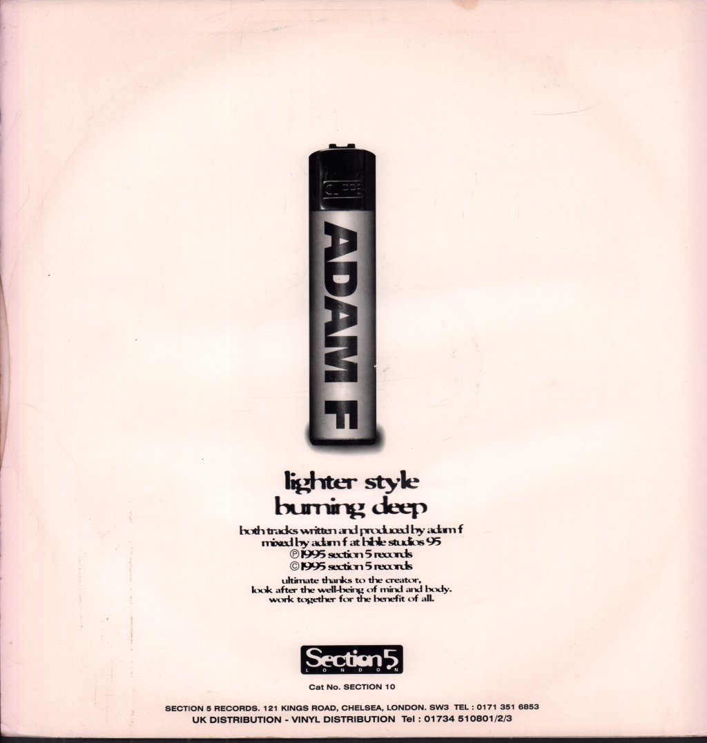 Adam F - Lighter Style - 12 Inch