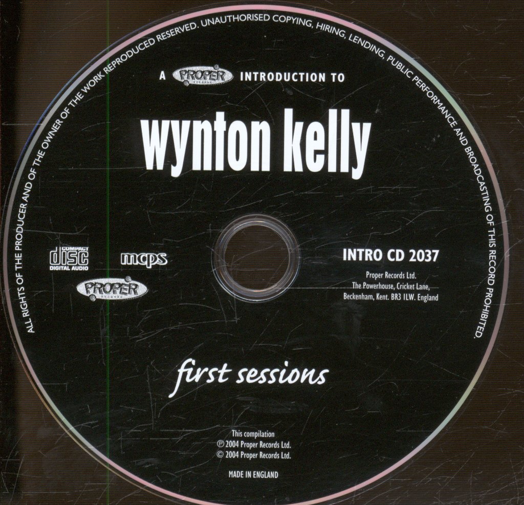 Wynton Kelly - First Sessions - Cd