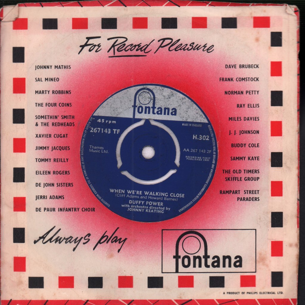 Duffy Power - I've Got Nobody - 7 Inch