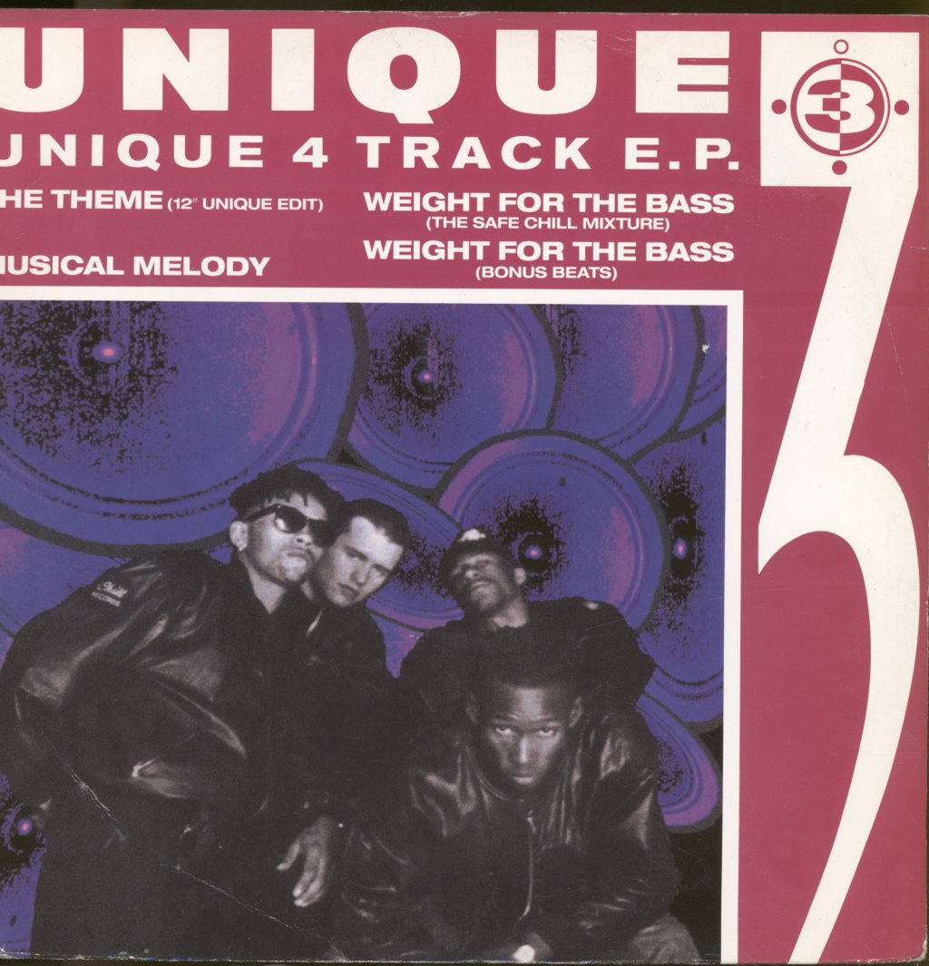 Unique 3 - Unique 4 Track E.P. - 12 Inch