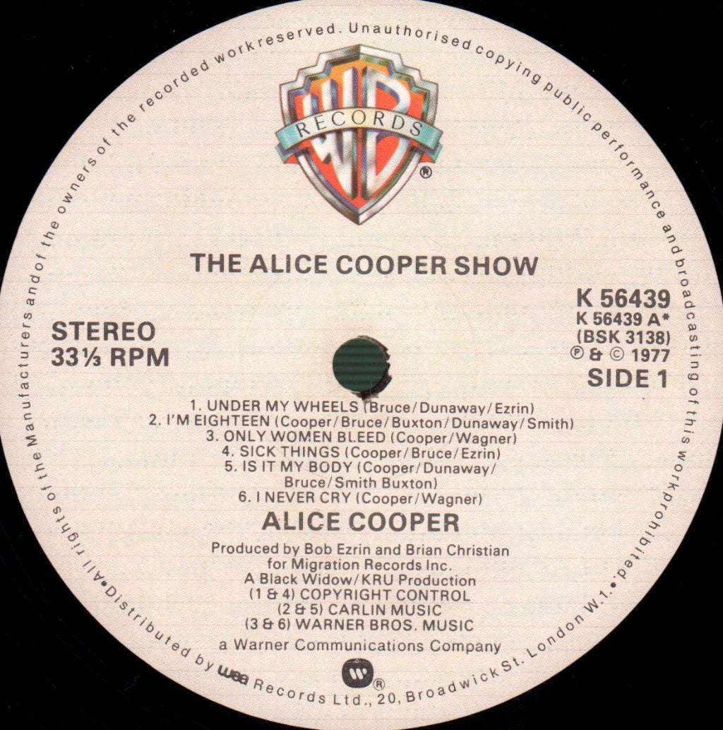 Alice Cooper - Alice Cooper Show - Lp