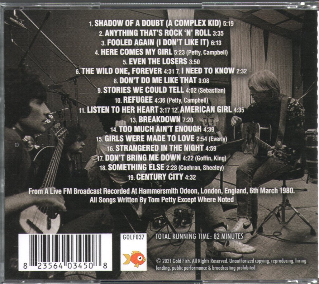 Tom Petty And The Heartbreakers - London Calling - Cd