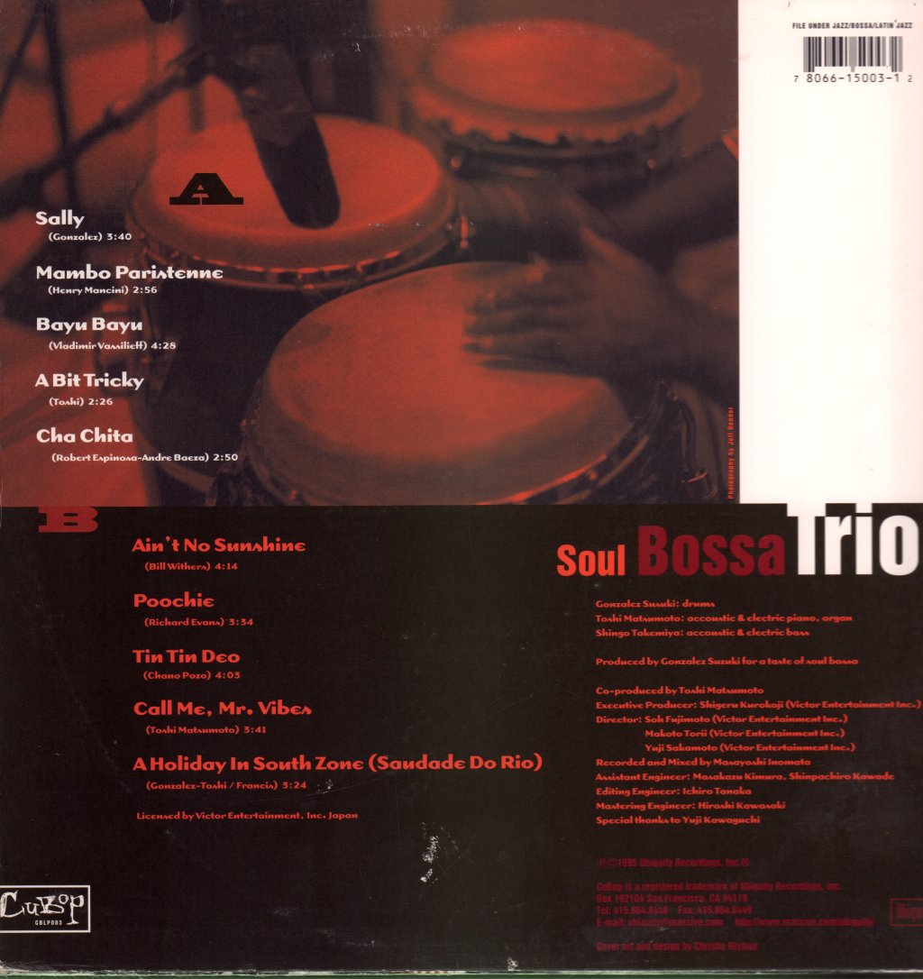 Soul Bossa Trio - Soul Bossa Trio - Lp
