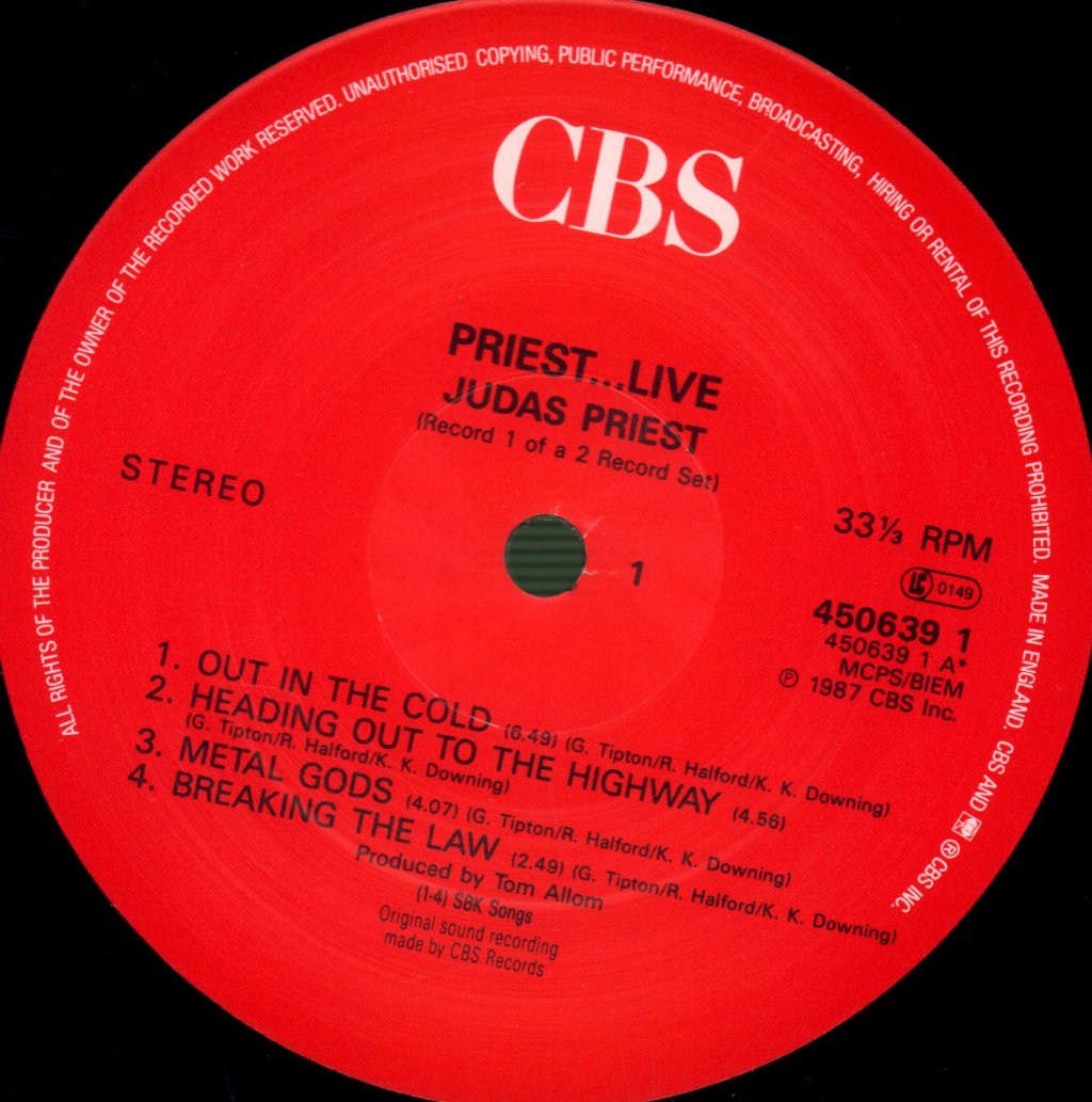 Judas Priest - Priest...live - Double Lp