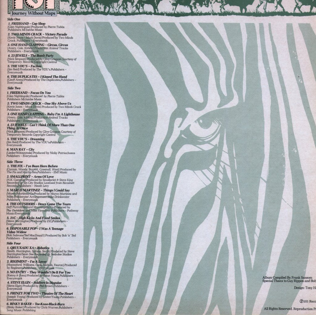 Various Artists - Journey Without Maps - Double Lp