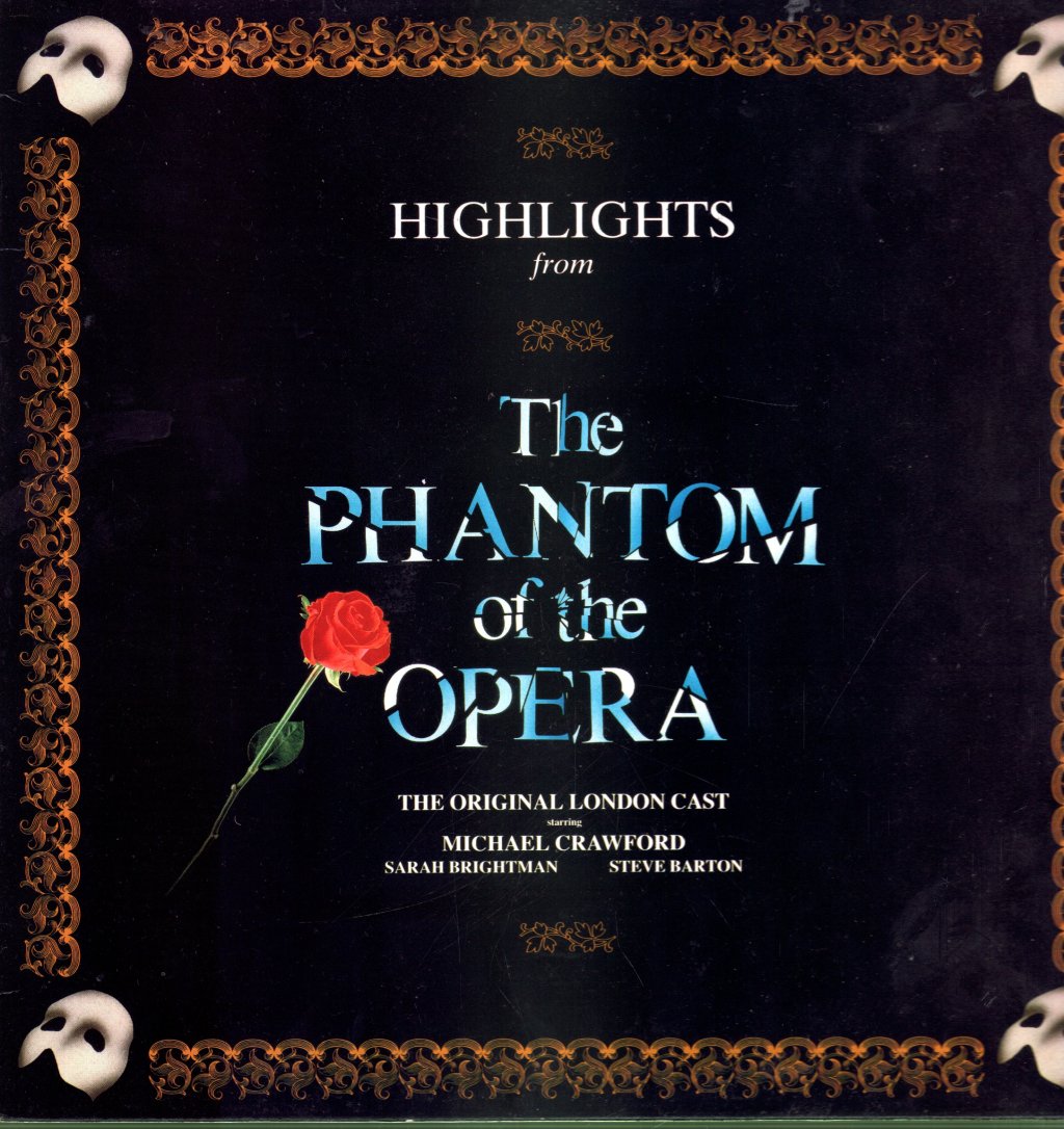 Various Artists - Phantom Of The Opera (Highlights From) - Lp