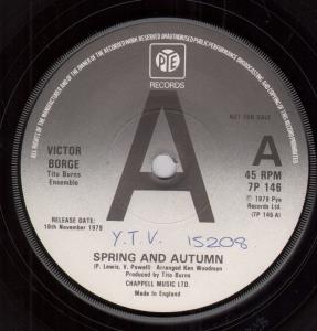 Victor Borge - Spring And Autumn - 7 Inch