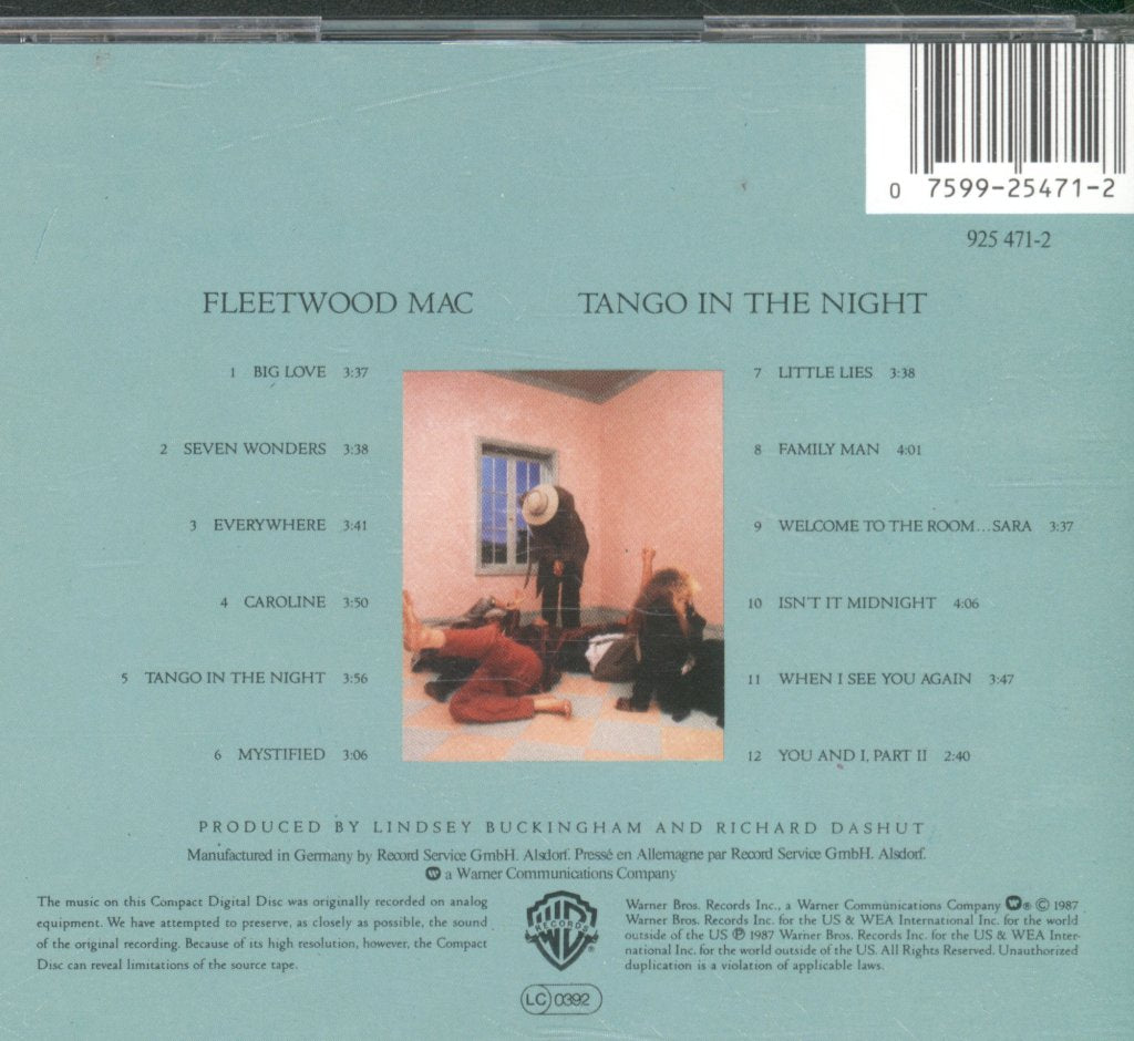 Fleetwood Mac - Tango In The Night - Cd