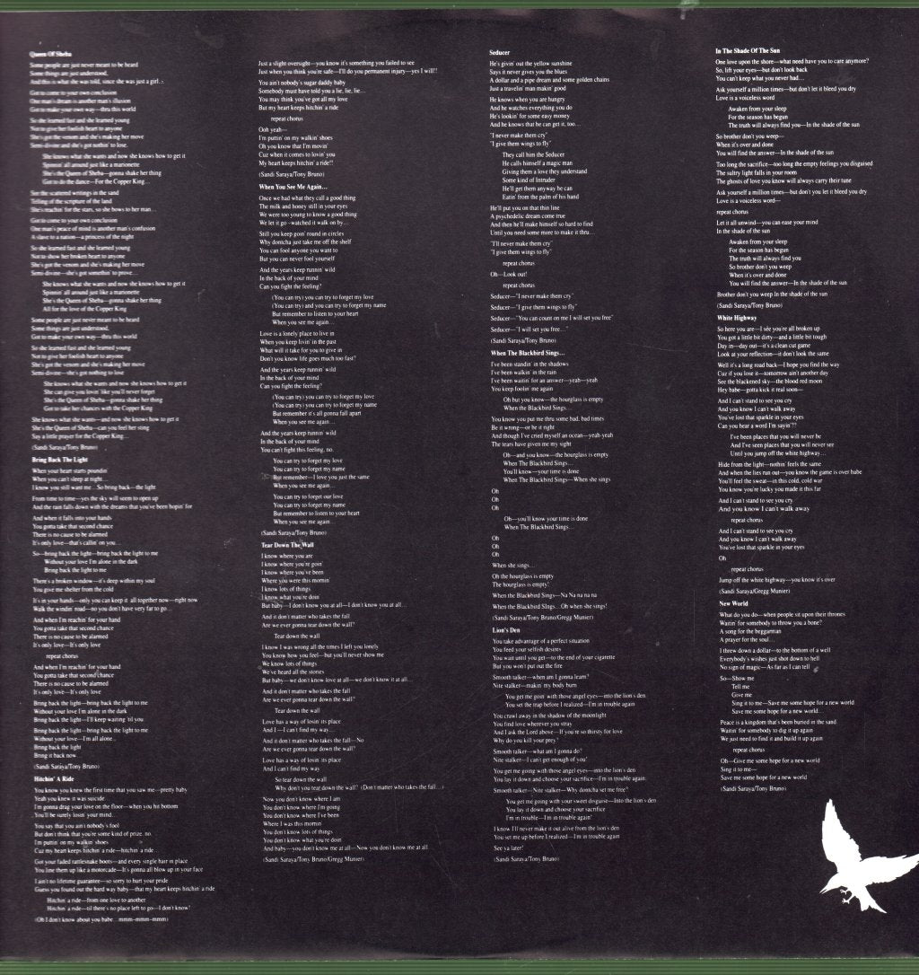 Saraya - When The Blackbird Sings... - Lp