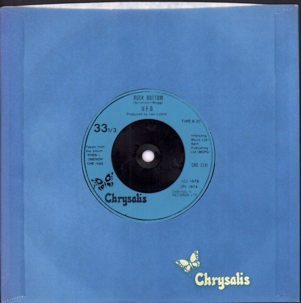 UFO - Only You Can Rock Me - 7 Inch