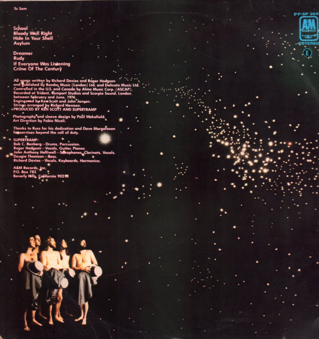 Supertramp - Crime Of The Century - Lp