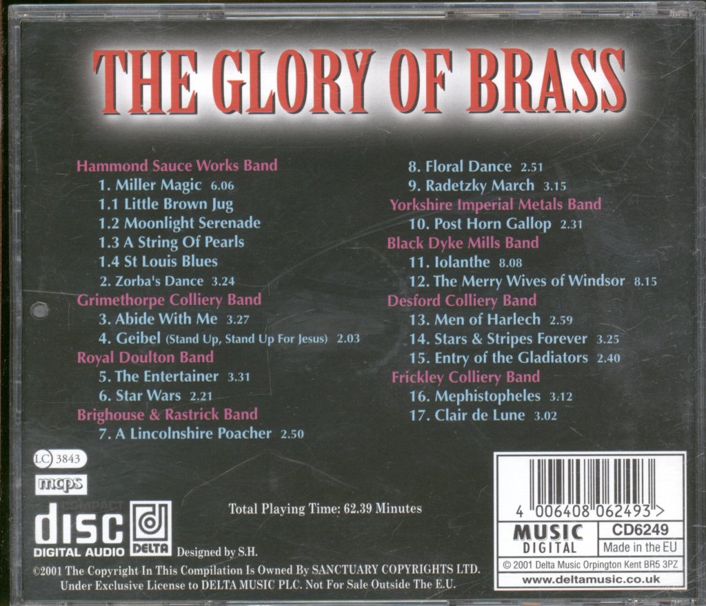 Various Artists - Glory Of Brass - Cd