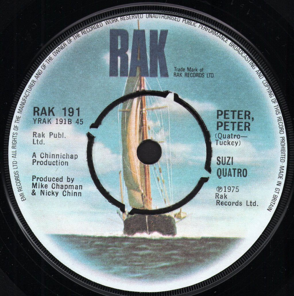 Suzi Quatro - Your Mamma Won't Like Me - 7 Inch