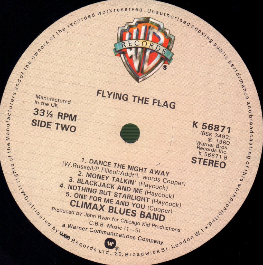 Climax Blues Band - Flying The Flag - Lp