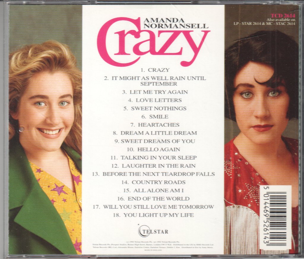 Amanda Normansell - Crazy - Cd