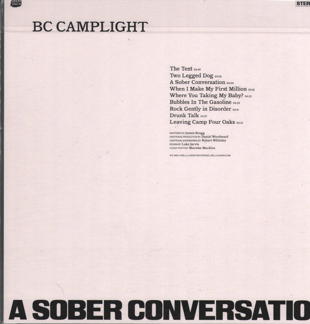 BC Camplight - A Sober Conversation - Lp
