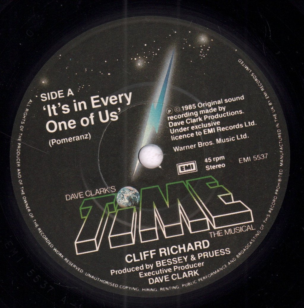 Cliff Richard - It's In Every One Of Us - 7 Inch