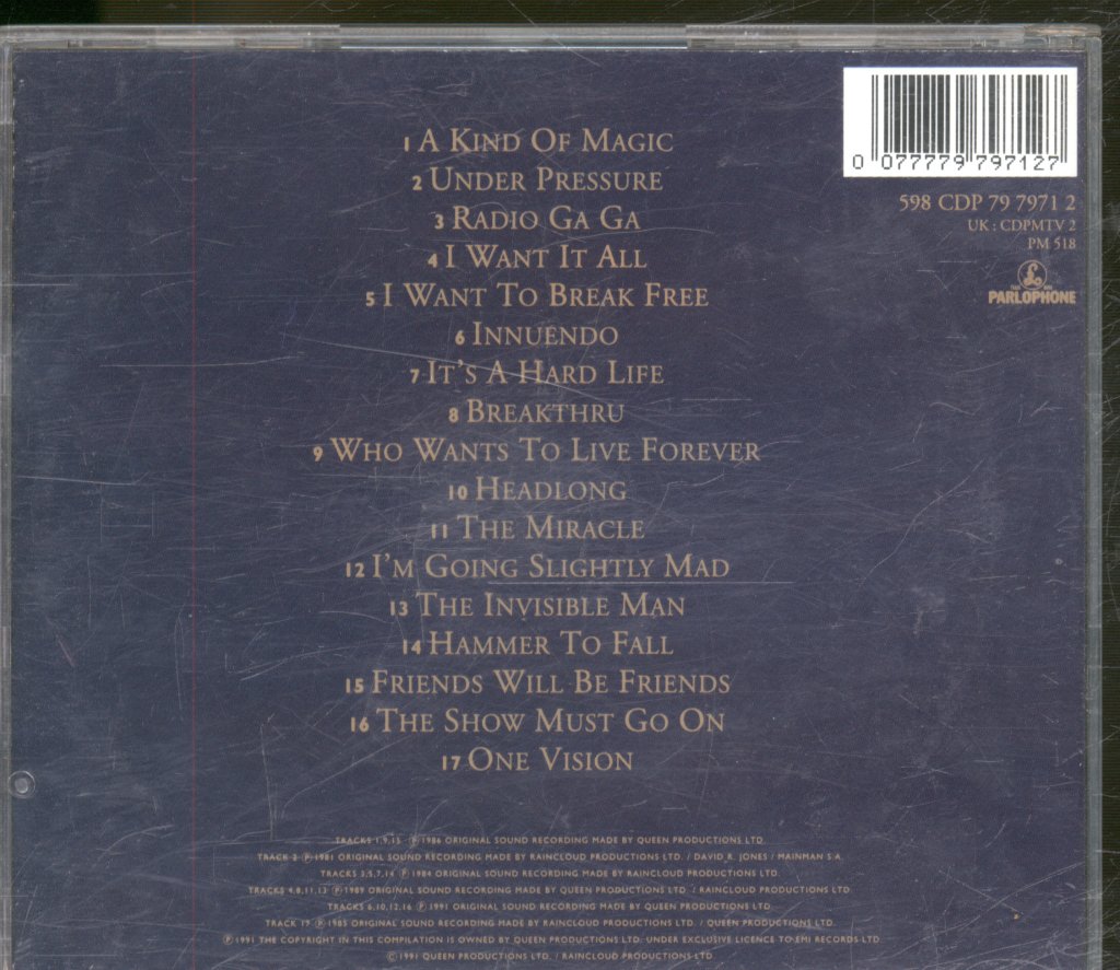 Queen - Greatest Hits 2 - Cd