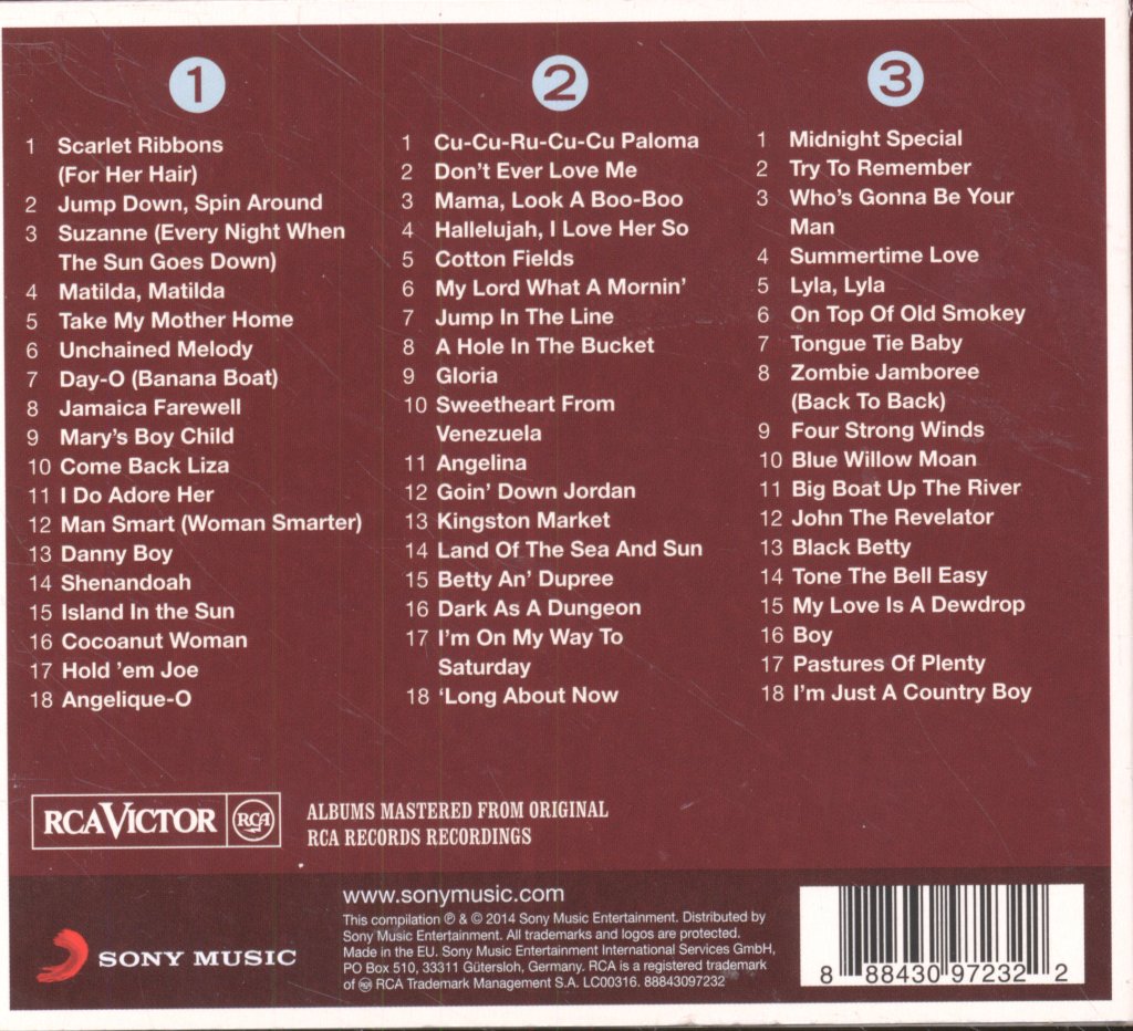 Harry Belafonte - Real... Harry Belafonte - Cd Set