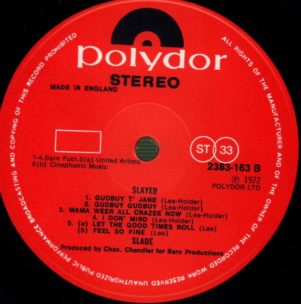 Slade - Slayed - Lp