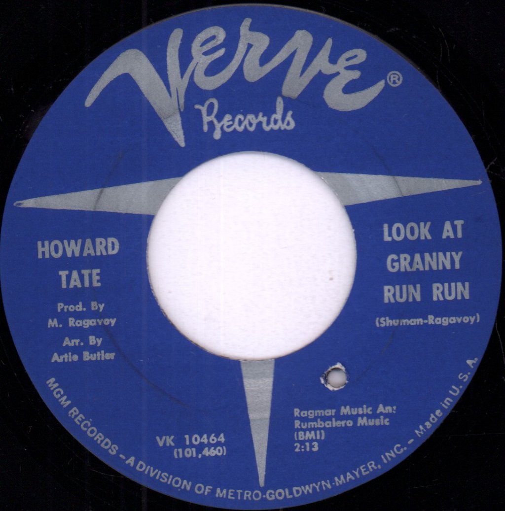Howard Tate - Look At Granny Run Run - 7 Inch