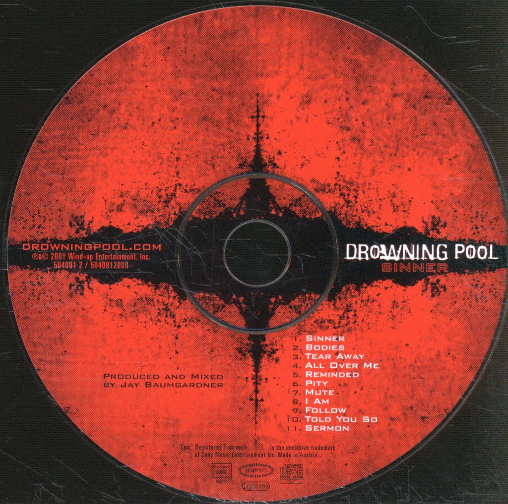 Drowning Pool - Sinner - Cd