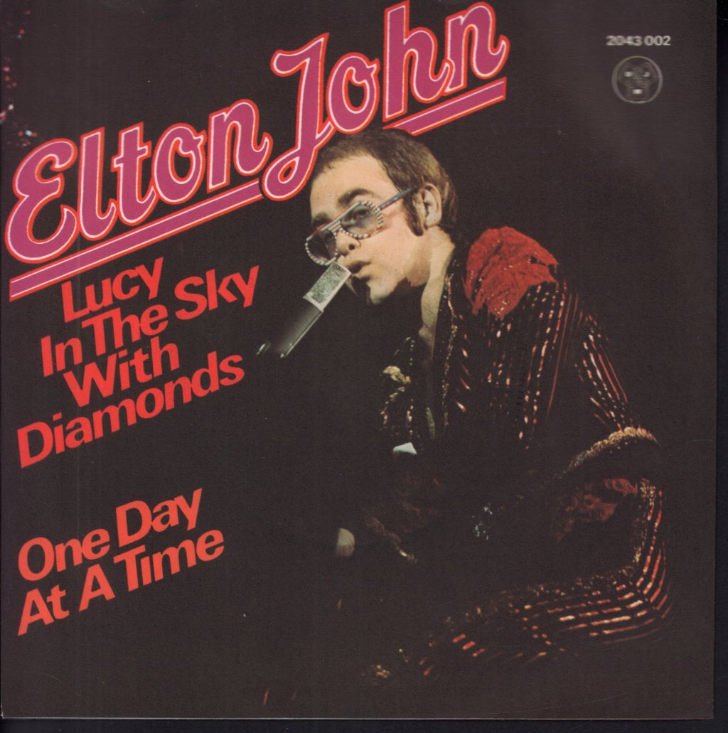 Elton John - Lucy In The Sky With Diamonds - 7 Inch
