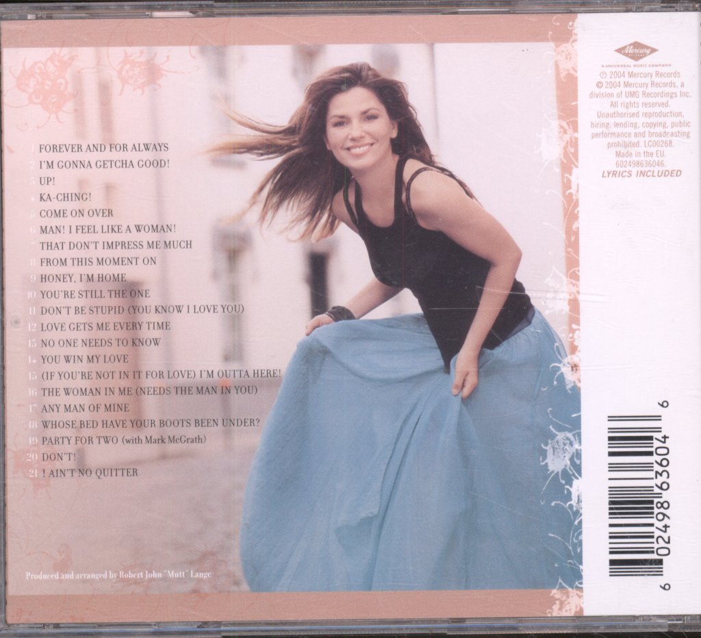 Shania Twain - Greatest Hits - Cd