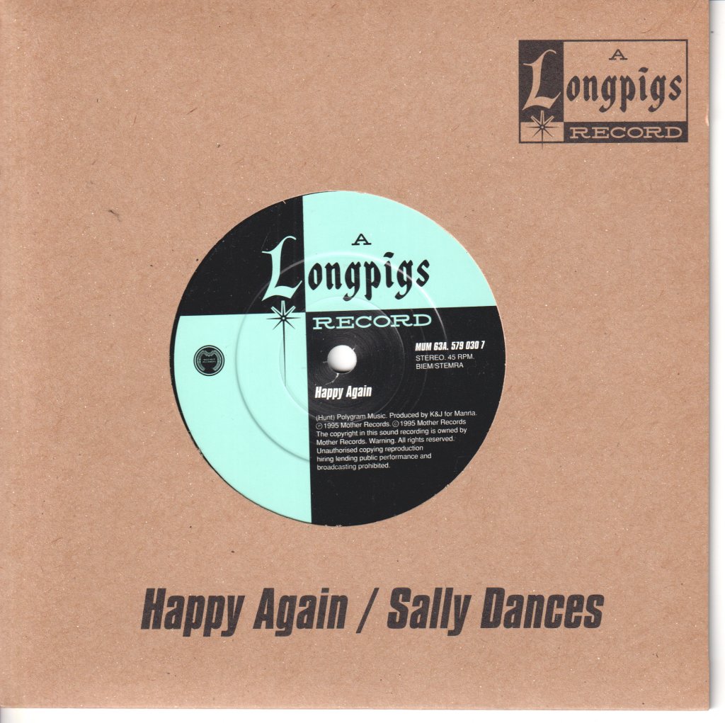 Longpigs - Happy Again - 7 Inch