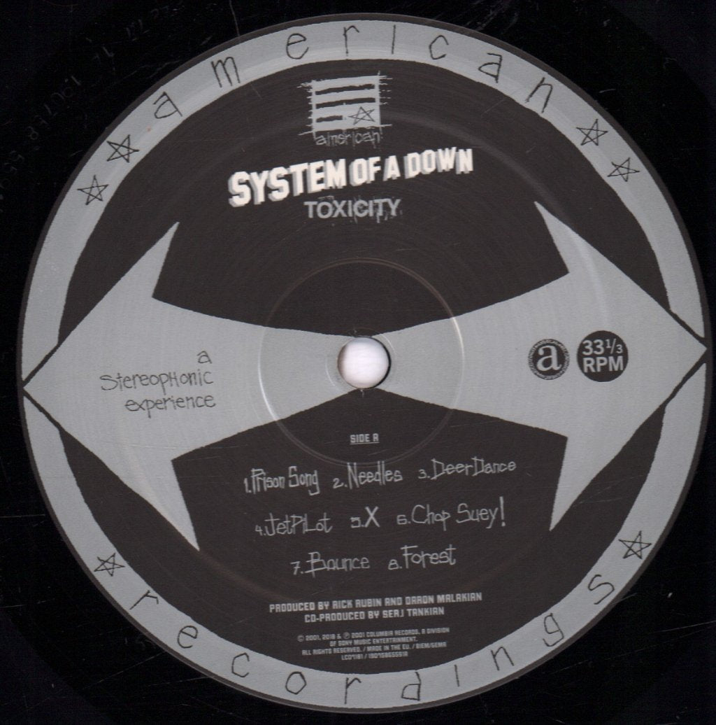 System Of A Down - Toxicity - Lp