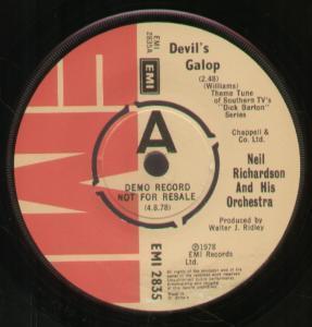 Neil Richardson And His Orchestra - Devil's Galop - 7 Inch