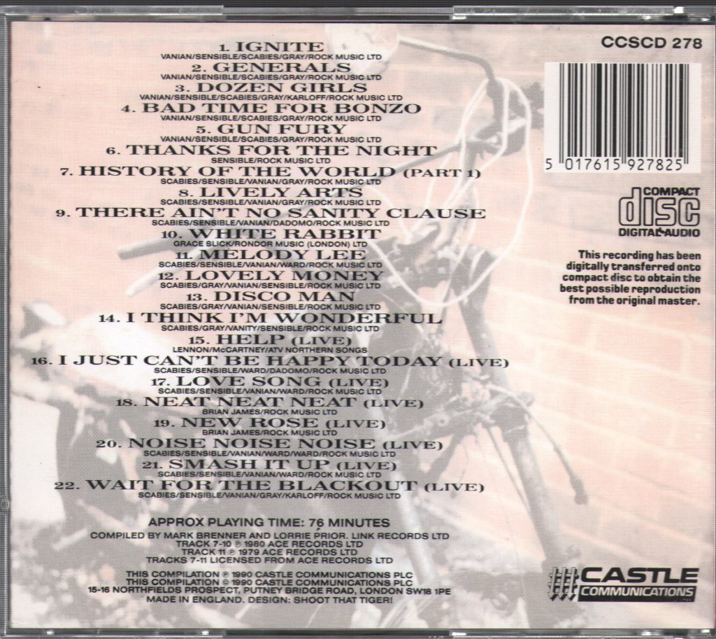 Damned - Collection - Cd